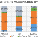 Hatchery vaccination by zone