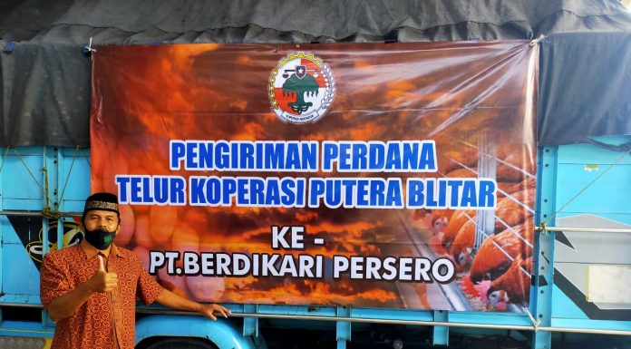 Peternak Blitar Gandeng PT Berdikari Distribusikan Telur Ayam