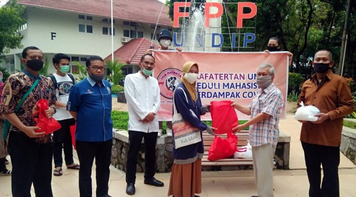 Tetap Bertahan di Semarang, Alumni Bantu Kebutuhan Mahasiswa FPP Undip