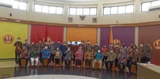 Jajaran Pimpinan PT CPI Berfoto Bersama Pimpinan UNPAD