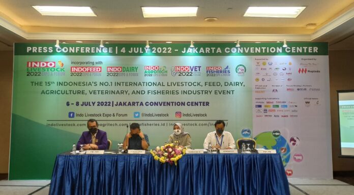 Indo Livestock 2022 Expo & Forum akan berlangsung di Jakarta Convention Center (JCC) pada tanggal 6 - 8 Juli 2022.