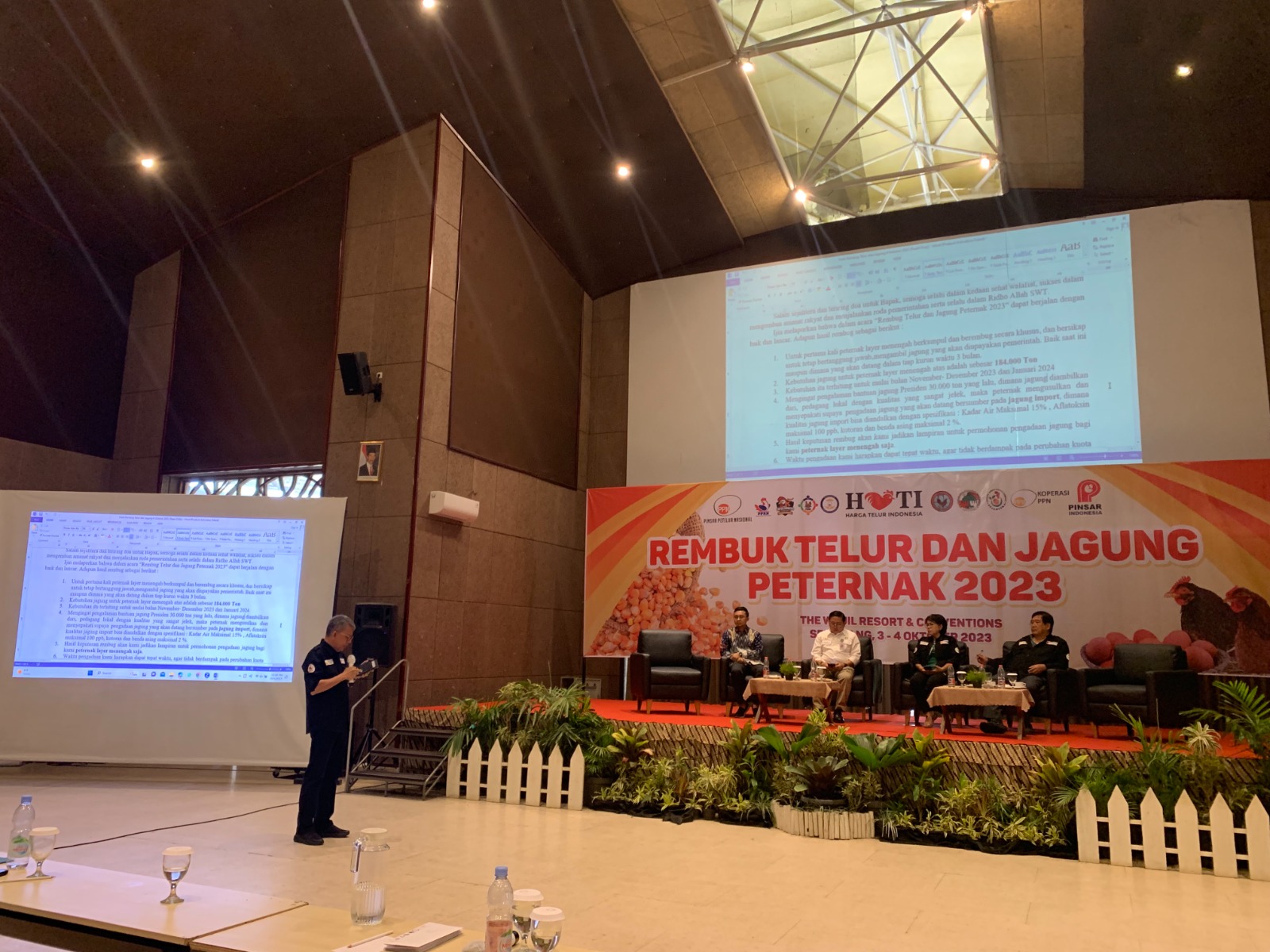 Gelar Rembuk, Peternak Layer Harapkan Adanya Pengadaan Jagung