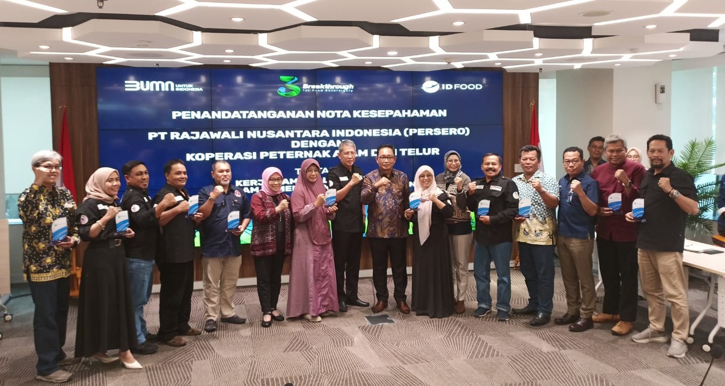 Koperasi Peternak Ayam dan Telur Jalin Kerja Sama dengan PT RNI