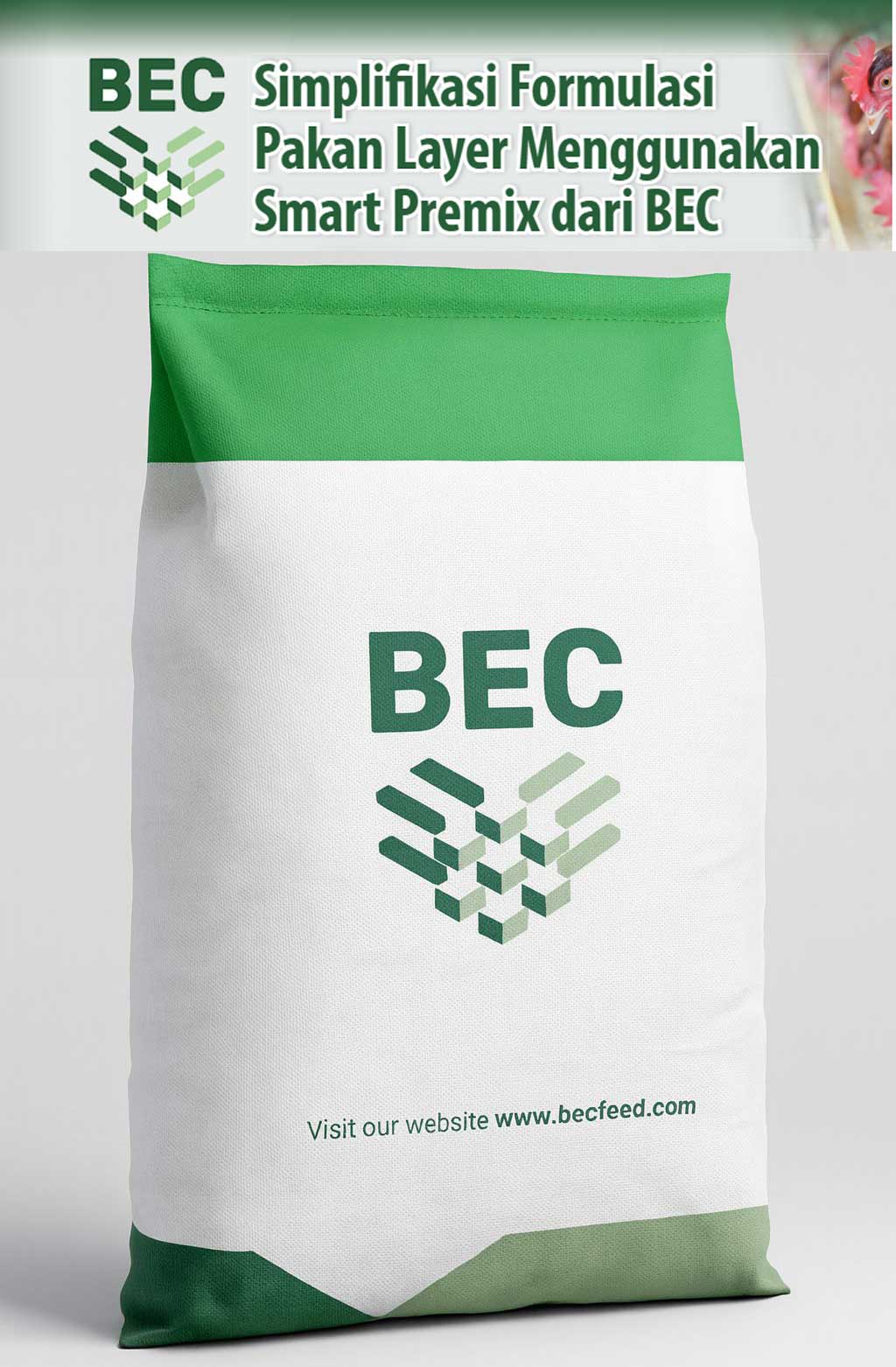 Simplifikasi Formulasi Pakan Layer Menggunakan Smart Premix dari BEC