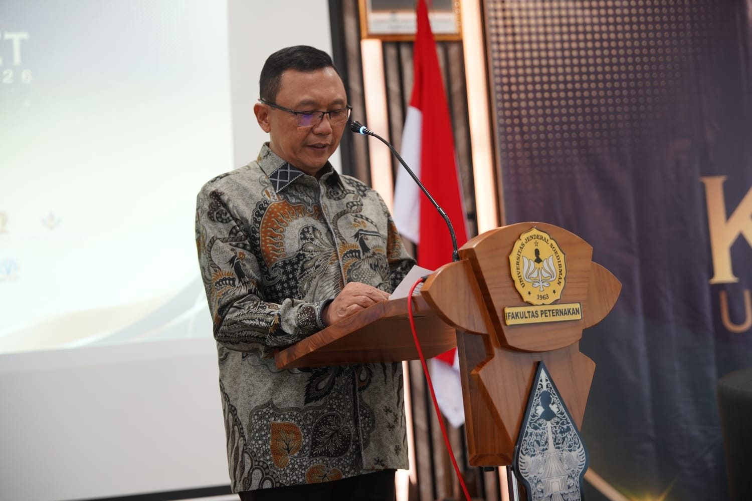 Teguh Sudaryatno Kembali Pimpin KAFAPET UNSOED